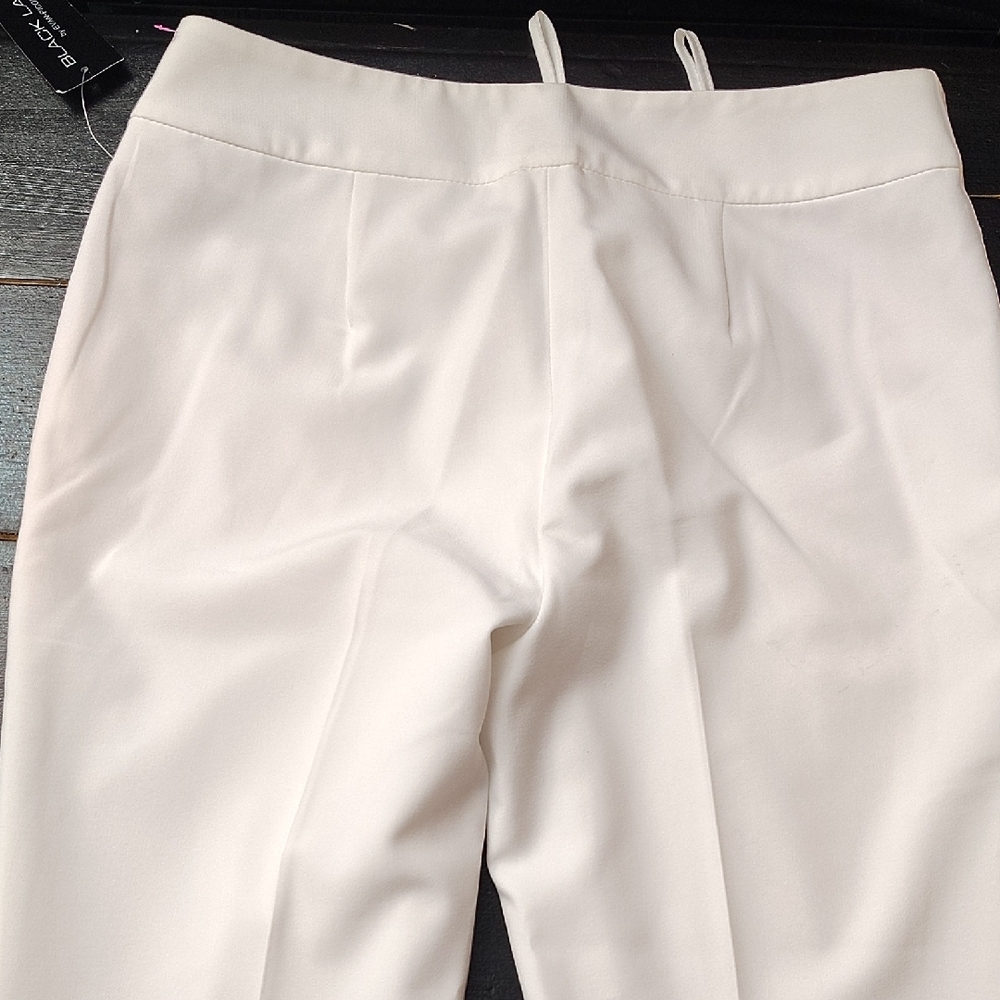 Black Label Crisp White Trousers - Picture 14 of 14
